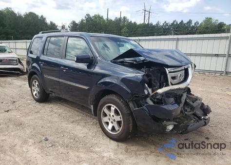 2009 Honda Pilot Touring из США, поврежденный, VIN 5FNYF48989B013220